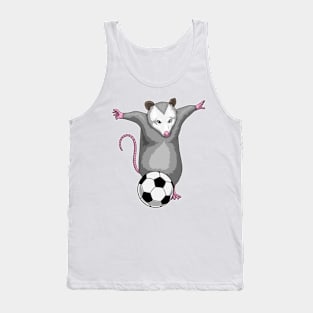 Opossum Soccer player Soccer Tank Top